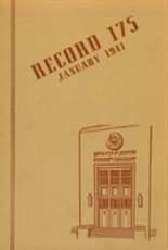 Central High School 1941 yearbook cover photo