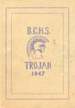 Bent County High School 1947 yearbook cover photo
