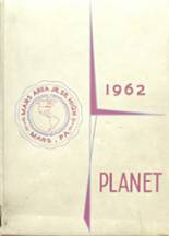 Mars High School 1962 yearbook cover photo
