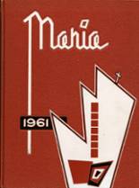 Maria High School 1961 yearbook cover photo