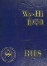 1970 Roosevelt High School Yearbook from Wyandotte, Michigan cover image