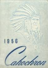 Cahokia High School 1956 yearbook cover photo