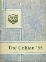 Columbia High School 1953 yearbook cover photo