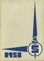 Southfield High School 1958 yearbook cover photo