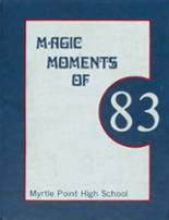 Myrtle Point Union High School 1983 yearbook cover photo