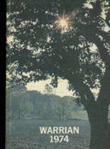 Warwick High School 1974 yearbook cover photo