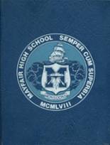 Mayfair High School 1981 yearbook cover photo