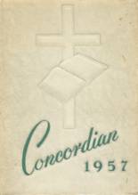 Concordia Preparatory 1957 yearbook cover photo