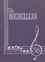 New Rochelle High School 1956 yearbook cover photo