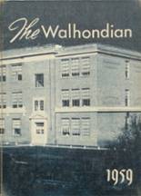 Sherman High School 1959 yearbook cover photo