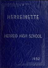 Herreid High School 1950 yearbook cover photo
