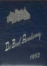 Depaul Academy 1952 yearbook cover photo