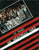 Mt. Miguel High School 1985 yearbook cover photo