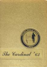 Franklinville High School 1963 yearbook cover photo