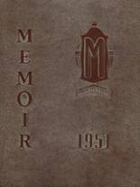 Manchester High School  1951 yearbook cover photo