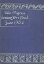 Plymouth High School 1934 yearbook cover photo