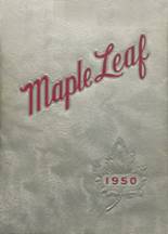 Maple Heights High School 1950 yearbook cover photo