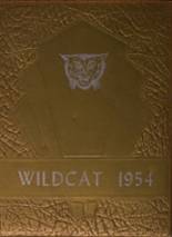 Byars-Hall High School 1954 yearbook cover photo
