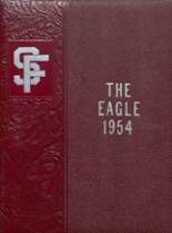 1954 Sanford-Fritch High School Yearbook from Fritch, Texas cover image