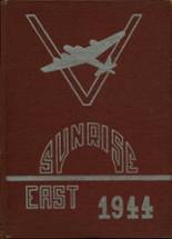 East High School 1944 yearbook cover photo