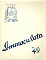 Immaculata High School 1949 yearbook cover photo