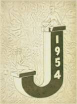 Jasper High School 1954 yearbook cover photo