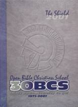 Open Bible Christian High School 2001 yearbook cover photo