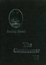 1968 Sterling High School Yearbook from Craftsbury common, Vermont cover image