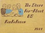 Kankakee High School 1944 yearbook cover photo