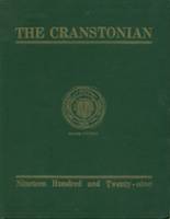 Cranston High School East 1929 yearbook cover photo