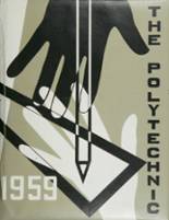 Polytechnic High School 1959 yearbook cover photo