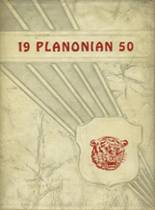 Plano High School 1950 yearbook cover photo