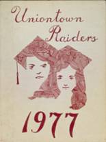 Uniontown High School 1977 yearbook cover photo