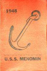 Menomonie High School 1948 yearbook cover photo