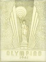 Olympia High School-W.W. Miller High School 1941 yearbook cover photo