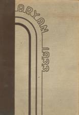 Southeastern High School 1933 yearbook cover photo