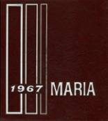 Maria High School 1967 yearbook cover photo