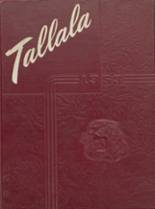 Talladega High School 1953 yearbook cover photo