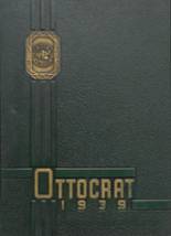 Otto-Eldred Junior Senior High School 1939 yearbook cover photo