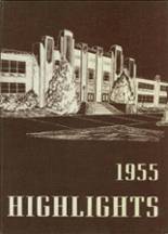 Lansdale High School 1955 yearbook cover photo