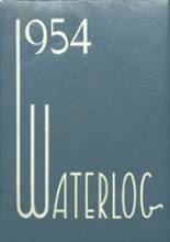 Waterford Township High School 1954 yearbook cover photo