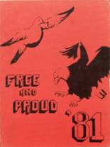 1981 Ft. Calhoun High School Yearbook from Ft. calhoun, Nebraska cover image