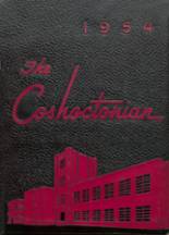 Conesville High School 1954 yearbook cover photo