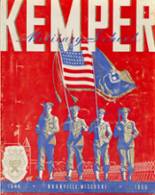 Kemper Military High School 1955 yearbook cover photo