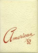 American Fork High School 1952 yearbook cover photo