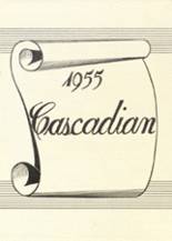 Cascade High School 1955 yearbook cover photo