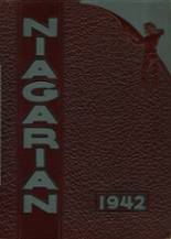 Niagara Falls High School 1942 yearbook cover photo