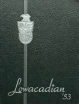 Lowville Academy 1953 yearbook cover photo