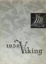 Amundsen High School 1958 yearbook cover photo