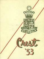 St. Ursula Academy 1953 yearbook cover photo